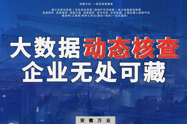 大數(shù)據(jù)下的動(dòng)態(tài)核查,建筑企業(yè)將無處可藏